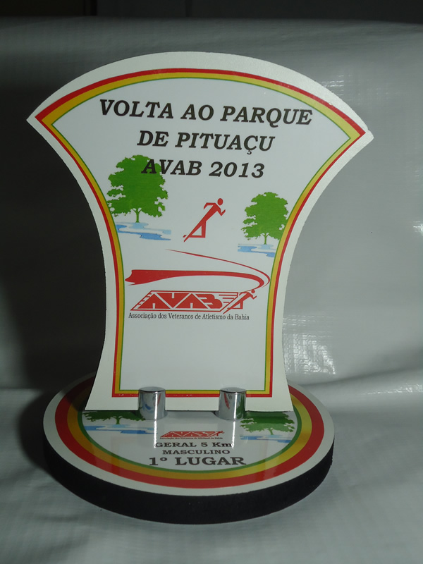 Receberão troféus os cinco mais bem colocados classificação geral masculina e feminina da prova de 15km e os três mais bem colocados classificação geral masculina e feminina da prova de 5km