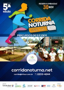 A Corrida Noturna do Litoral Norte chega a sua quinta edição com uma proposta que une lazer, turismo ecológico, entretenimento e a prática desportiva da corrida de rua