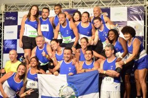 A equipe Y Running do Rio de Janeiro foi um dos maiores grupos de corrida presentes na prova (Foto: TriTour Eventos)