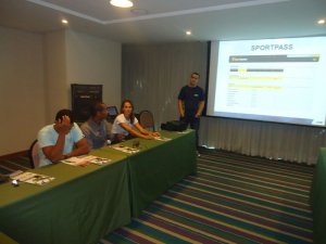 A Latin Sports também ouviu a opinião dos treinadores presentes (Foto: ATEC-BA)