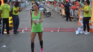 Marily vence mais uma vez a Corrida Cidade de Aracaju (Foto: Thiago Barbosa / GloboEsporte.com)