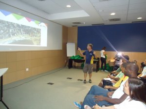 O congresso técnico com os treinadores e atletas de elite foi realizado hoje à tarde