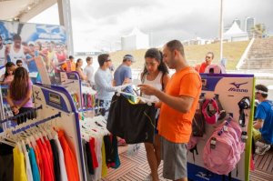 A loja Mizuno vendeu produtos com desconto (Foto: Divulgação Mizuno Brasil)