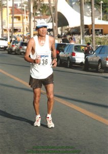 Ayrton Ferreira, durante a Corrida de Verão – Seletiva São Silvestre FBA (Foto: Tomaz Neto)