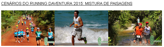 O Running Daventura permite ao participante desfrutar de várias paisagens naturais (Fotos: Fábio Barbosa/Sandra Midlej)