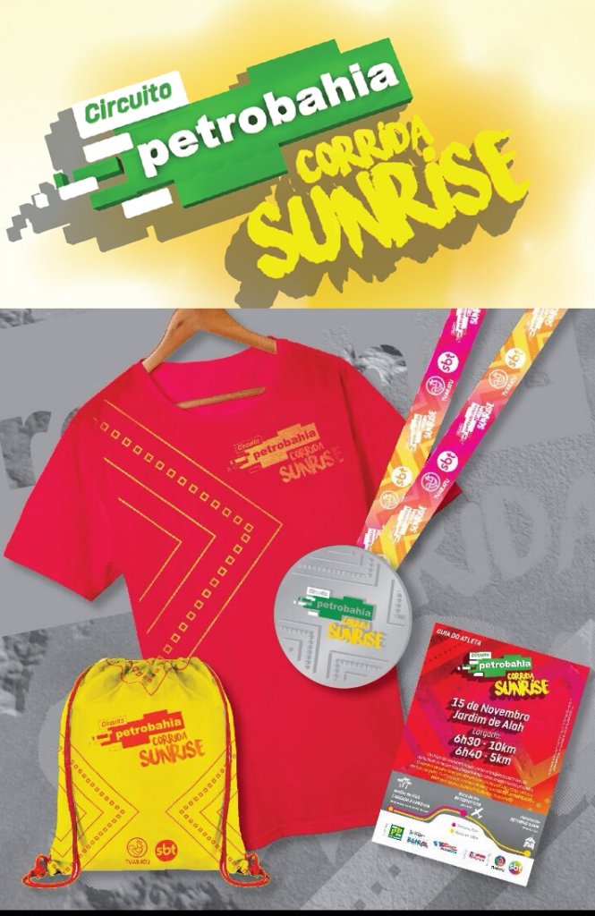 Kit da Corrida Sunrise 2015