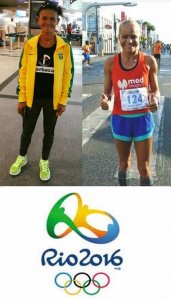 Graciete e Marily na Maratona do Rio 2016