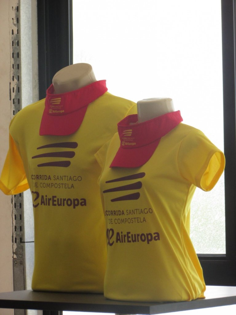 III Corrida Santiago de Compostela - kit do participante