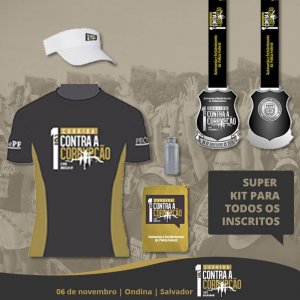 1ª Corrida Contra Corrupção_kit da prova