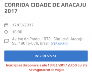 Banner_inscrições_34a Corrida Cidade de Aracaju 2017.pn