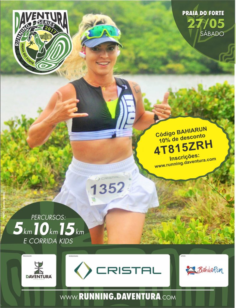 Promoção RD2017 com o portal Bahia Run