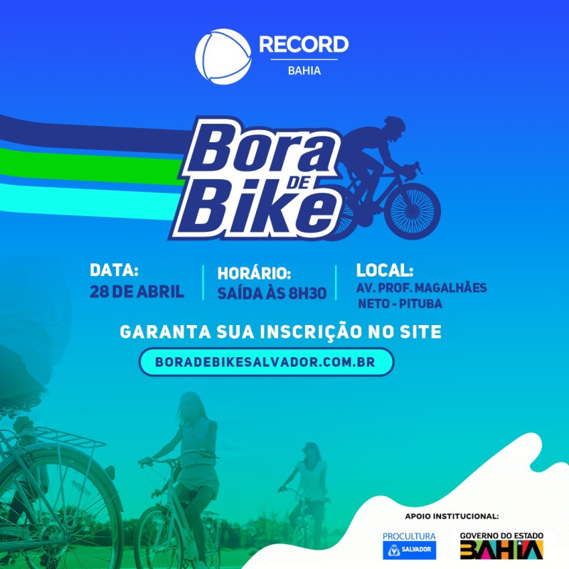Passeio ciclístico Bora de Bike Salvador 2024